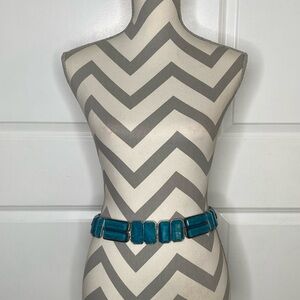 Silver & Turquoise Belt